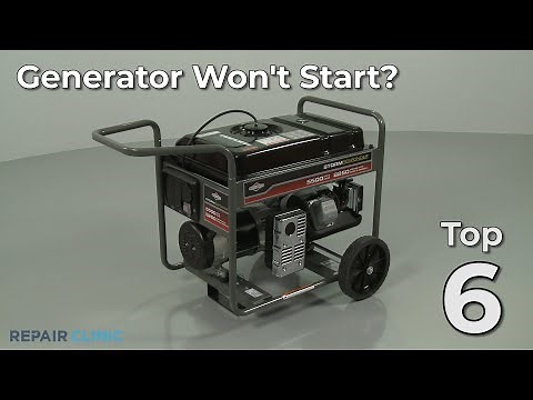 Top Reasons Generator Won't Start — Generator Troubleshooting