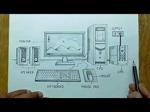 Easy desktop computer drawing