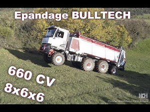 🤯 8x6x6 BullTech System - Starting up the new self-propelled solids spreader!!