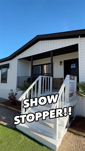 Chance’s Home World on Instagram: "👐🏼This SHOW STOPPING prefab house is by Buccaneer Homes! This mobile home model is the “Mill House!” WATCH THE FULL TOUR ON THE CHANNEL FOR ALL THE INFO AND PRICING, link in bio!! #prefabhouse #housetour #newhome #realestate #house #manufacturedhomes #prefabhomes #mobilehome #modularhome"