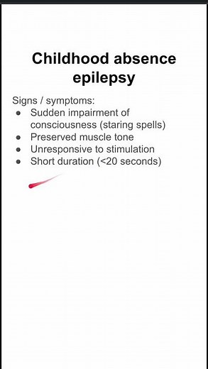 Childhood absence epilepsy