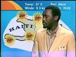 Haiti News - Crazy Weather Man Laugh