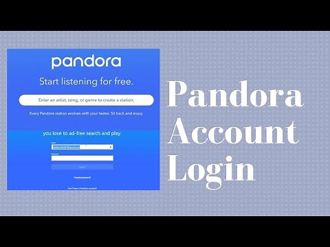 How To Login To Pandora Account | Pandora Sign In 2021
