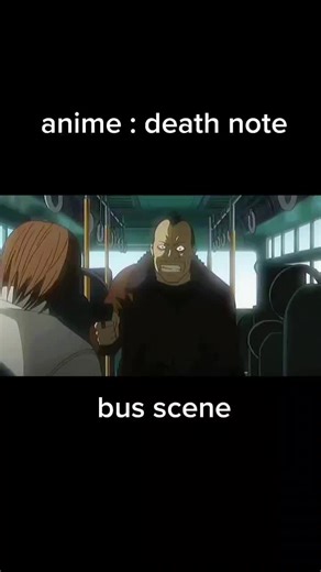 Death Note Anime Bus Scene