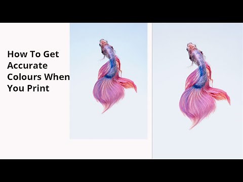 How to get accurate colours when you print