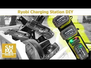 Ryobi Charging Station DIY | Detailed Build