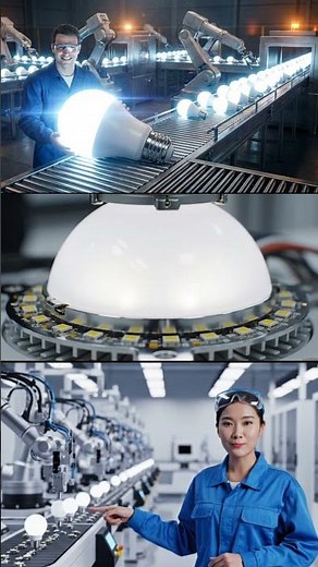 How LED Bulbs Are Made in Modern Factories | Behind the Scenes of LED Manufacturing”