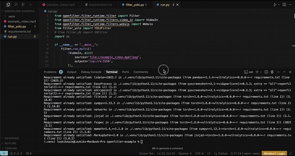 How to Build a Computer Vision Pipeline in 10 Minutes Using OpenFilter
