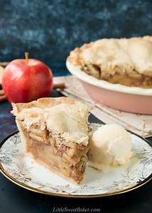 Easy Homemade Apple Pie {from scratch recipe} - Little Sweet Baker