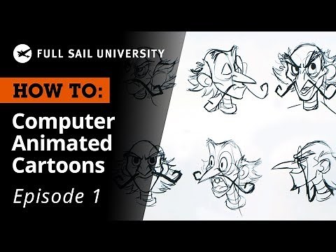 How To: Create A Computer Animated Cartoon – Visual Development | Full Sail University