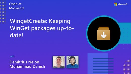 WingetCreate: Keeping WinGet packages up-to-date!