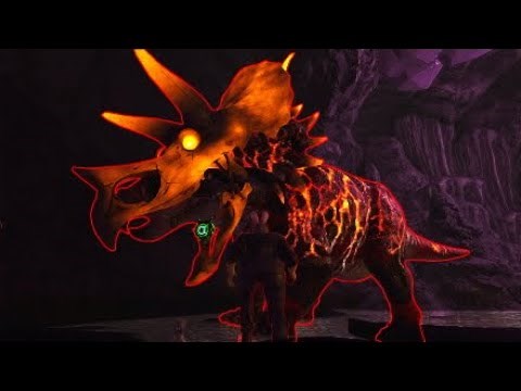 PS4 ARKジェネシス専用かつコマンドだけでは使用不可能！？なアルファXトリケラトプス&他のジェネシス専用トリケラ召喚コマンド紹介で申し訳ございません♪