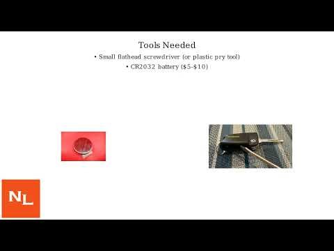 How To Replace 2022–2024 Jeep Grand Cherokee Key Fob Battery – Remove & Install