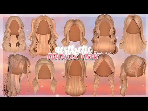 MY FAVORITE BLONDE ROBLOX HAIR! *links and codes!*