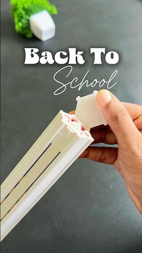 The Smallest pencil box school 💼 back to school | Iamreshvi #backtoschool #dailyshorts #home