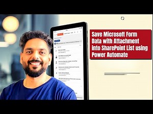 Microsoft Form Data into SharePoint List MADE EASY with Power Automate!