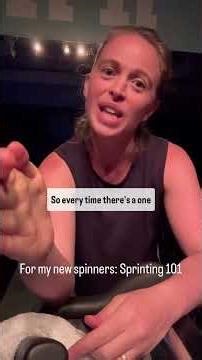 Sprinting in a spin class