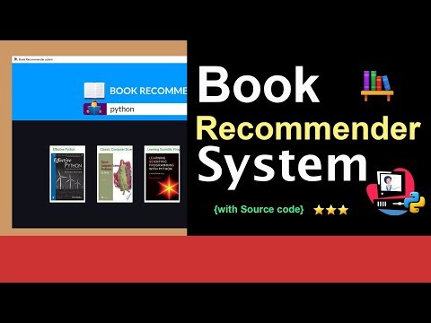 Book Recommender System Project | Python Application || GUI Tkinter Project