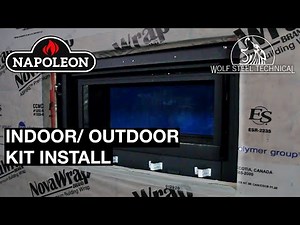 Napoleon Indoor Outdoor Linear Kit (IOLK) Installation