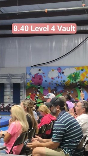 10-11-25 7th Place 8.4 Vault Level 4 District 3 Championships - Texas Dynamix Gymnastics Royse City