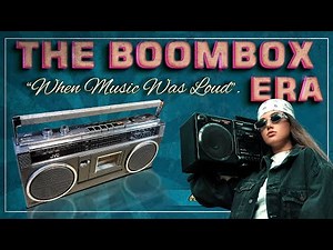 Boomboxes: The Loud History of a Cultural Icon