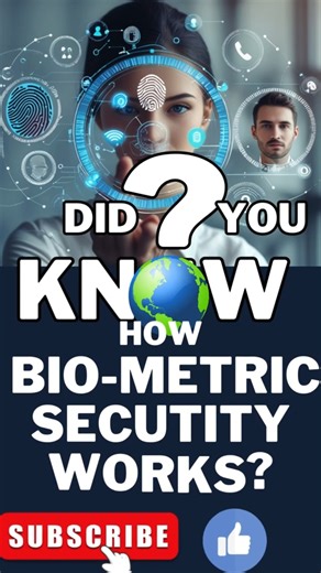 How Biometric Security Facial Fingerprint Recognition Scanning Digital Identity AI on Phone Works