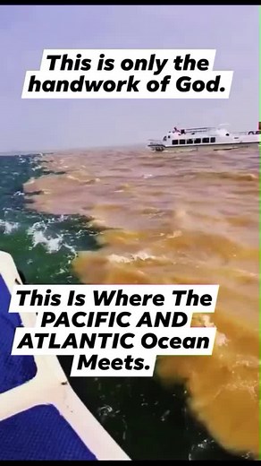 where pacific and Atlantic ocean meet.