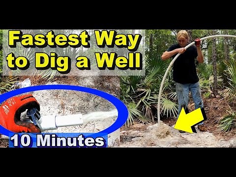 Homemade Jet - FASTEST WAY TO DIG A WELL - EASY DIY - Complete Guide