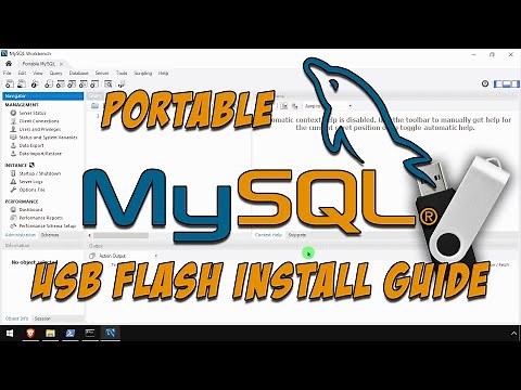 Portable MySQL USB Flash Install Guide