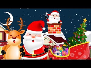 Santa Dance Song for Kids | Fun Christmas Song with Ho Ho Ho Actions