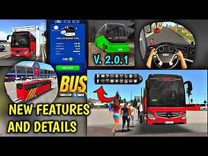 🚚New Features And Details In Bus Simulator Ultimate New Update 2.0.1 🏕 | Bus Gameplay