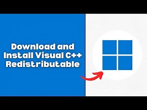 How To Download and Install Visual C++ Redistributable In Windows 11 or 10 - Step By Step