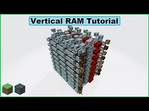 Vertical RAM Tutorial - Minecraft Bedrock/java