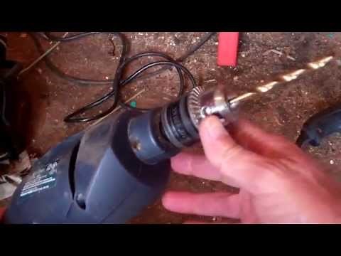 How to use an electric drill