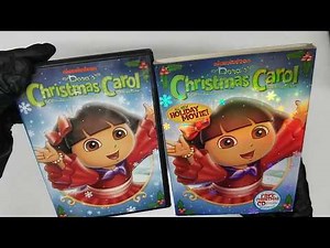 Dora the Explorer: Dora's Christmas Carol Adventure DVD COVER CD Artwork HD UNBOXING lyrics Booklet