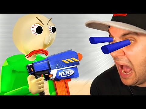 Baldi LOVES NERF…