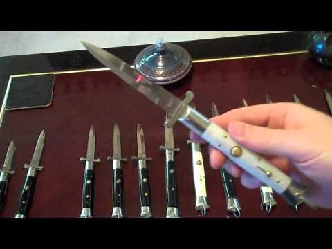 Switchblade Knife Collection (Rizzuto Estileto Milano)