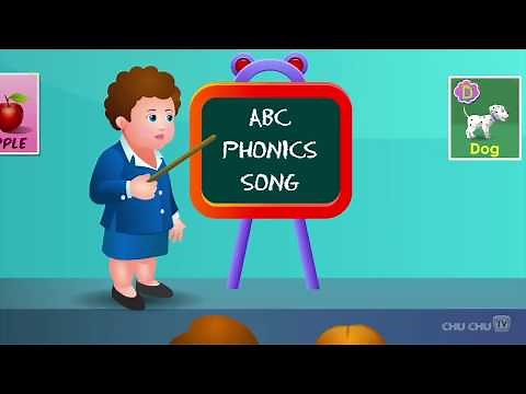 Apprendre les lettres l'alphabet en anglais en chantant pour les enfants !