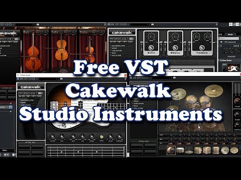 Free VST - Cakewalk Studio Instruments (2019)