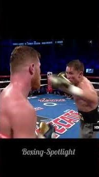 Golovkin vs Canelo 🔥Heavy Hands & Classic Exchanges! #boxingshorts