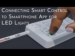 Connecting LED Strip Lights Smart Controller to Smartphone App