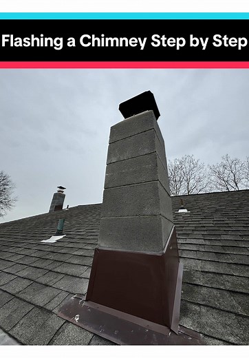 Flashing a Chimney Step by Step Guide