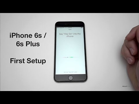 iPhone 6s Plus First Setup