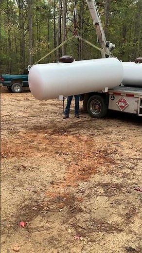 LP Liquid Propane 500 gallon tank delivery