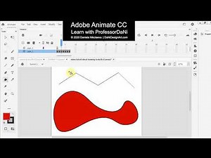 Adobe Animate CC 2020 tutorial: Drawing Tools