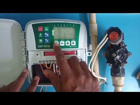 HOW TO PROGRAM RAIN BIRD ESP-RZXE irrigation Controller