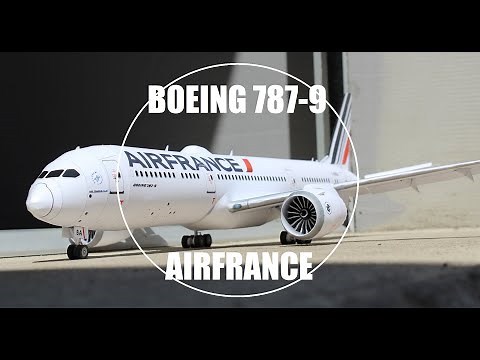 B787 AIR FRANCE papercraft