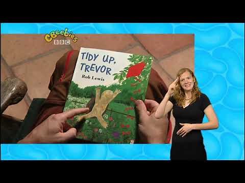 CBeebies | Sign Zone: Step Inside - S01 Episode 38 (Tidy Up, Trevor)
