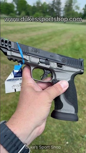 SMITH AND WESSON PERFORMANCE CENTER M&P M2.0 COMPETITOR BLACK/TUNGSTEN 9MM 5″ BARREL 17rds