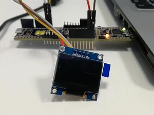 OLED Display with PSoC5